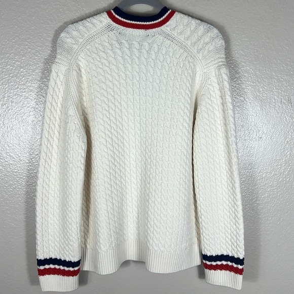 Maje Medhi Cable Knit Cardigan Sweater - Picture 9 of 10